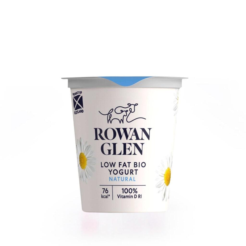 Rowan Glen Low Fat Bio Natural Yogurt Pot (125g)